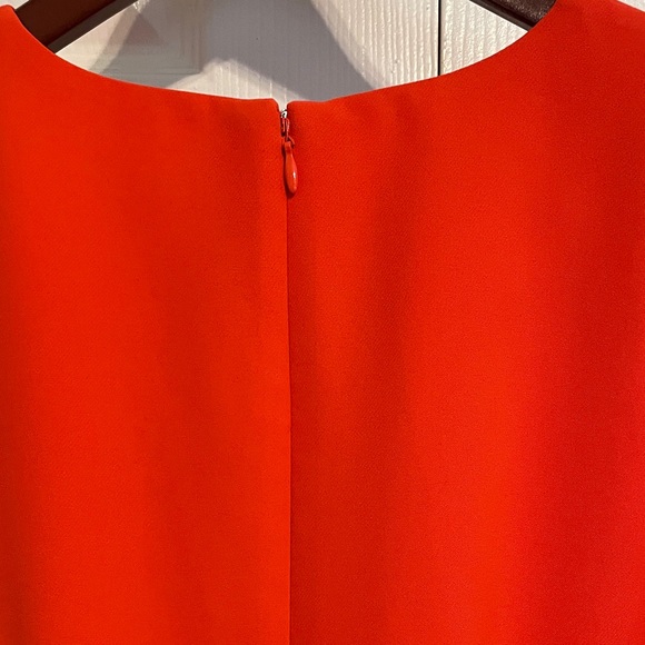 Ann Taylor Orange Dress with Pleated Skirt - Picture 10 of 16